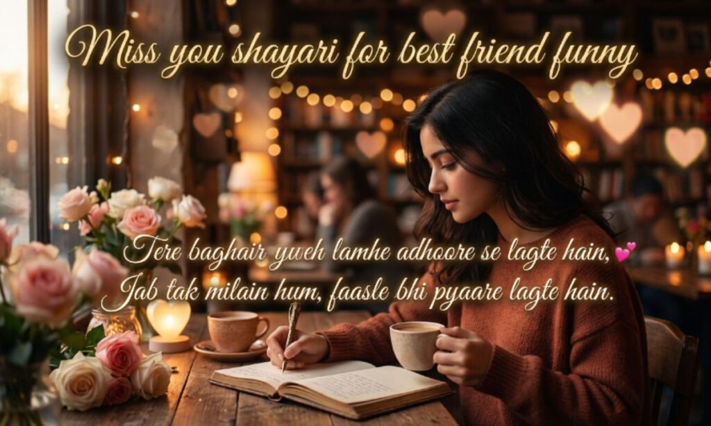 Miss you shayari for best friend funny