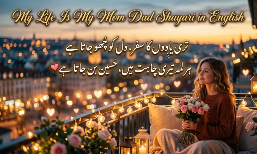 My Life Is My Mom Dad Shayari in English