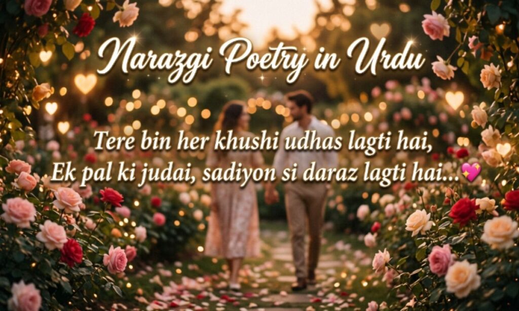 Narazgi Poetry in Urdu