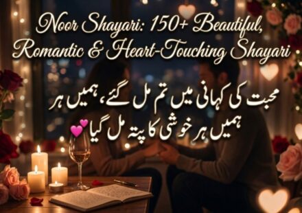 Noor Shayari 150+ Beautiful, Romantic & Heart-Touching Shayari