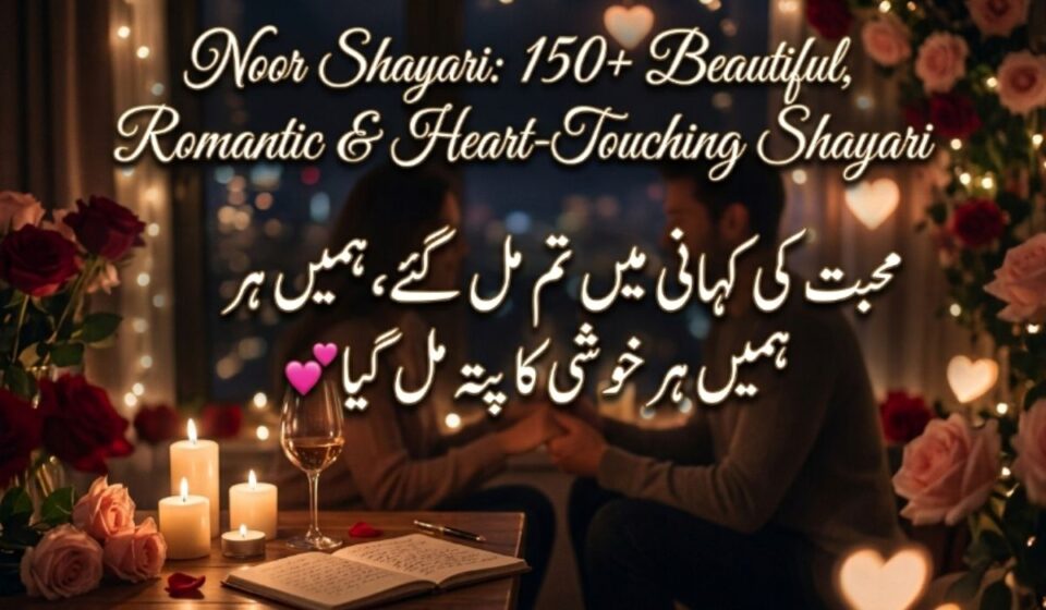 Noor Shayari 150+ Beautiful, Romantic & Heart-Touching Shayari