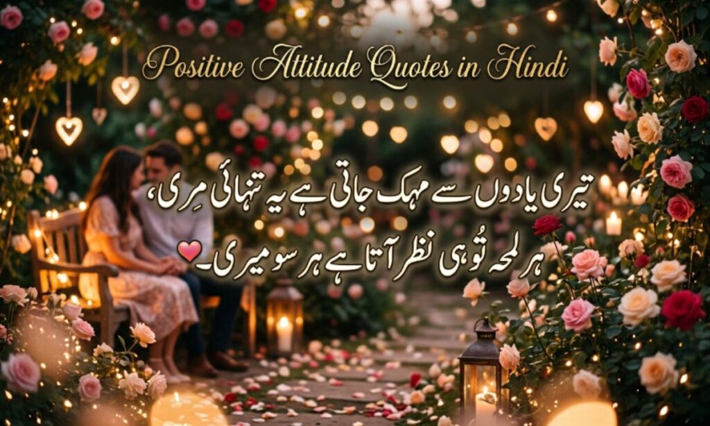 Positive Attitude Quotes In Hindi