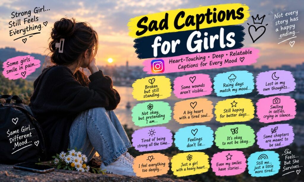 Sad Captions for Girls