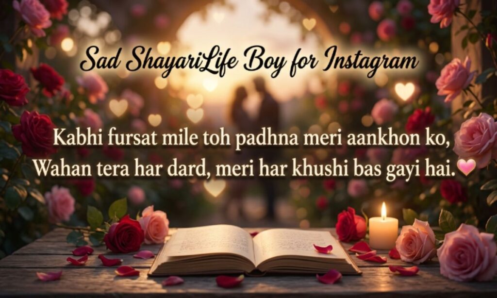 Sad ShayariLife Boy for Instagram