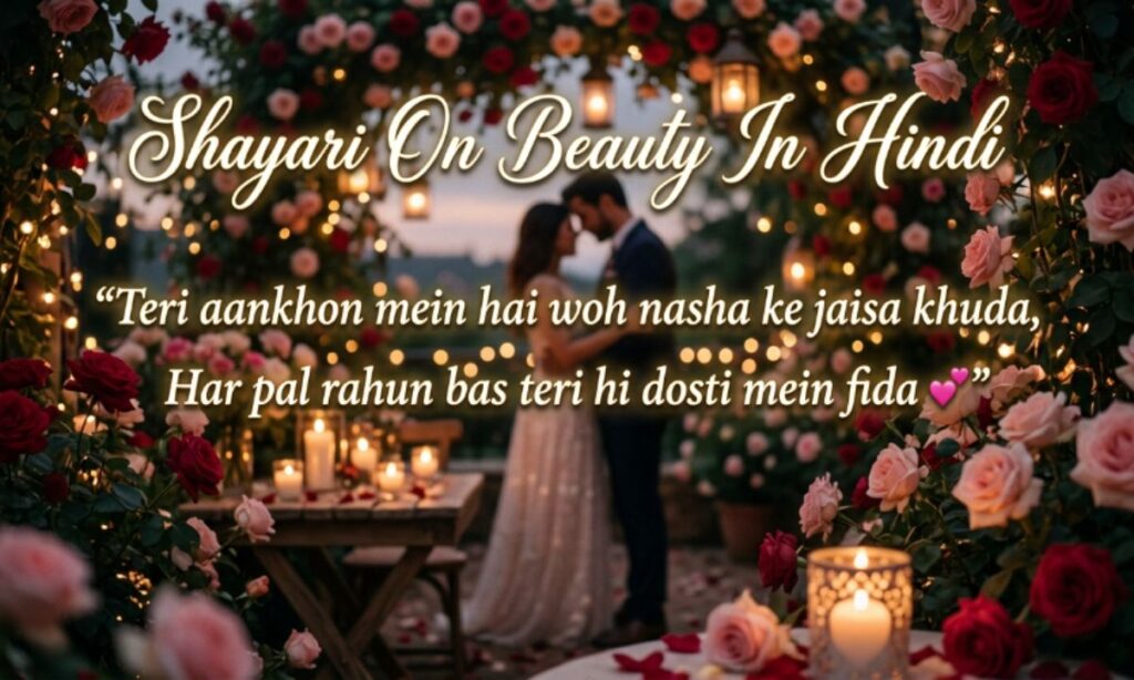 Shayari On Beauty In Hindi