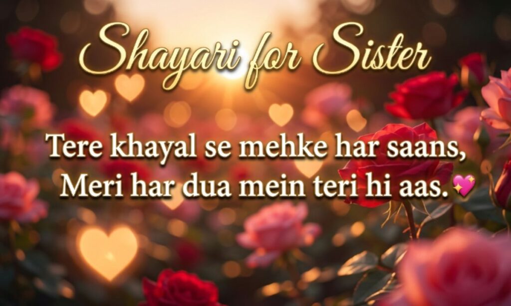 Shayari for Sister