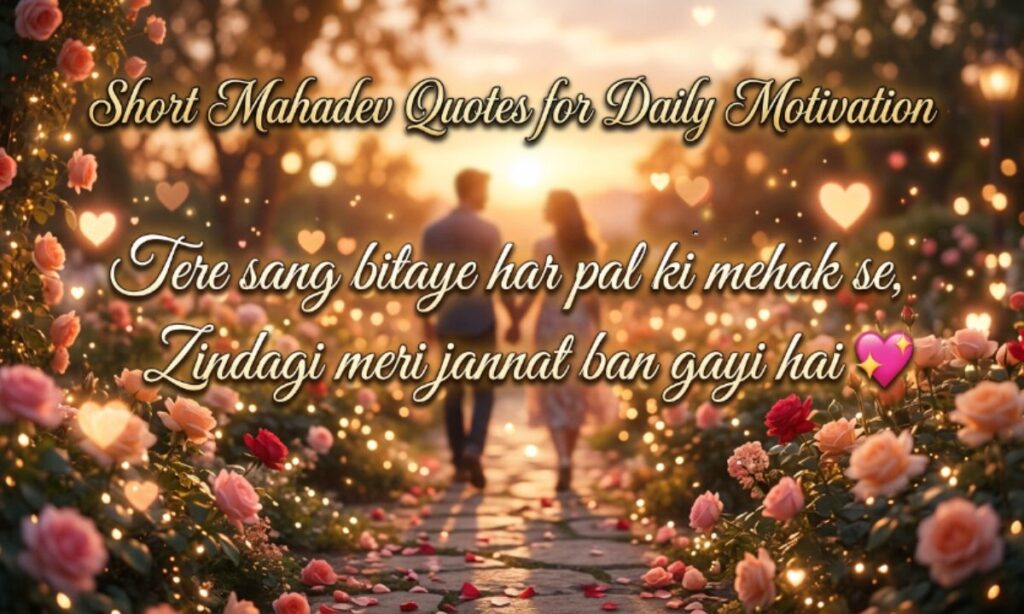 Short Mahadev Quotes for Daily Motivation