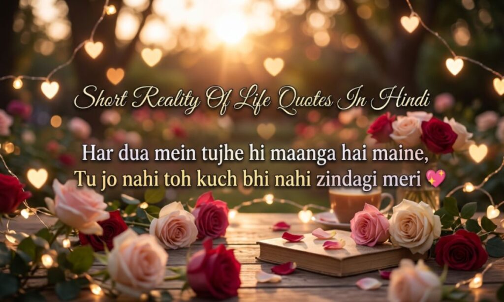 Short Reality Of Life Quotes In Hindi