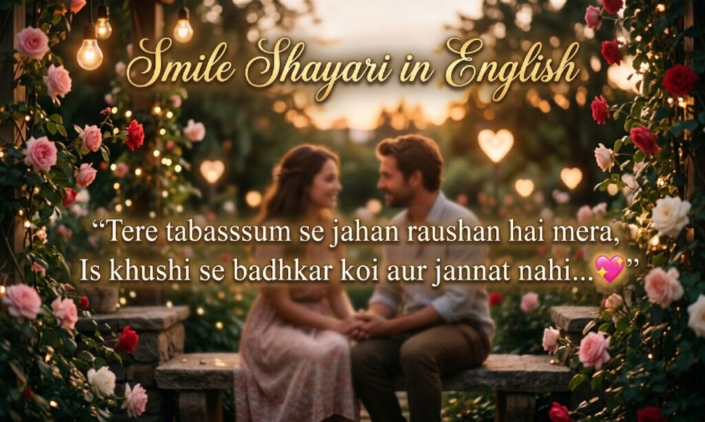 Smile Shayari in English (1)