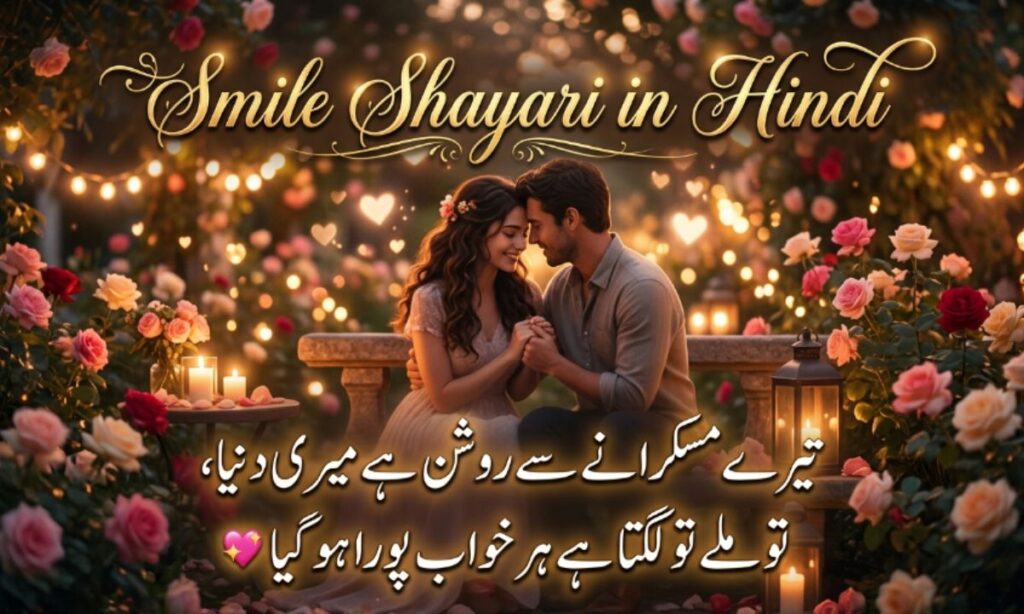 Smile Shayari in Hindi (1)