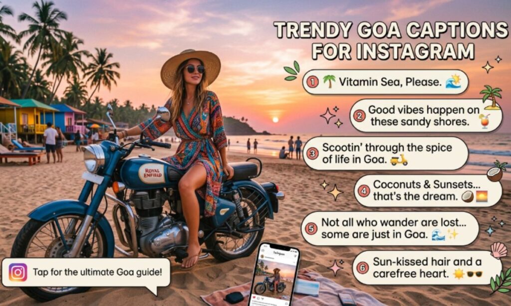 Trendy Goa Captions for Instagram