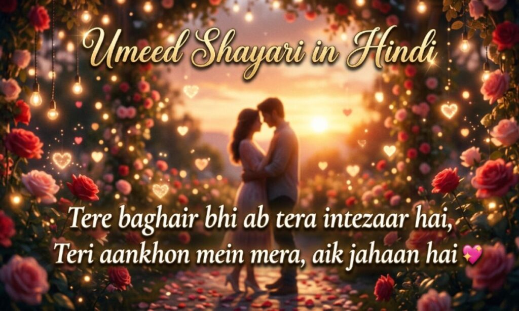 Umeed Shayari in Hindi