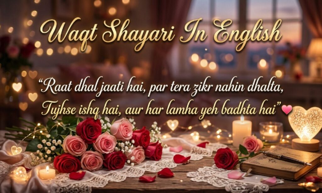 Waqt Shayari In English