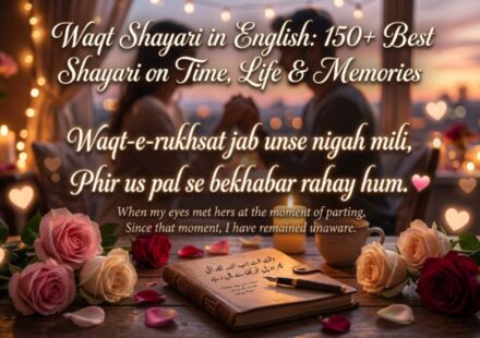 Waqt Shayari in English 150+ Best Shayari on Time, Life & Memories 