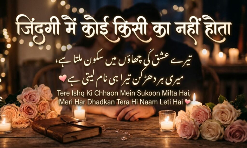 जिंदगी में कोई किसी का नहीं होता