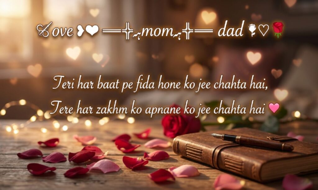 ⎳ ove ❥ ❤ ━ ━ ╬ ٨ہmom٨ہہ ╬ ━ dad ❥ 🌹 mom ♡ dad 🌹