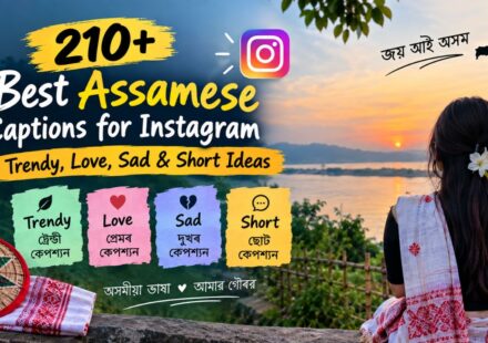 210+ Best Assamese Captions for Instagram Trendy, Love, Sad & Short Ideas 