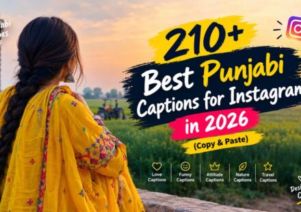 210+ Best Punjabi Captions for Instagram in 2026 (Copy & Paste)