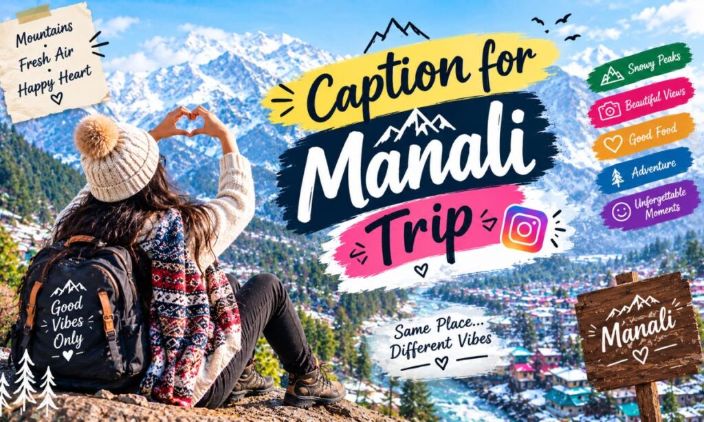 Caption for Manali Trip