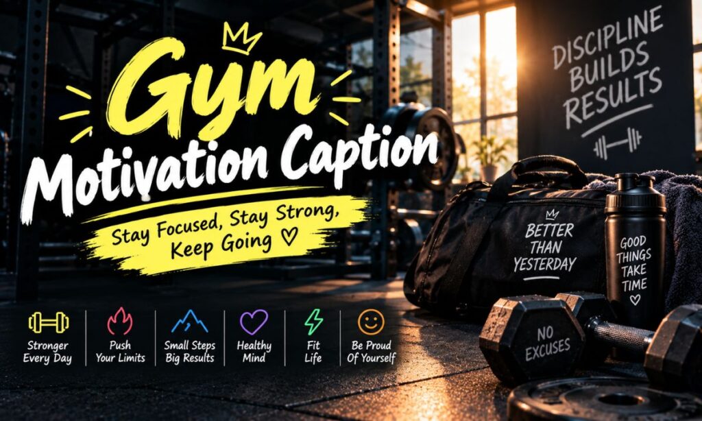Gym Motivation Caption