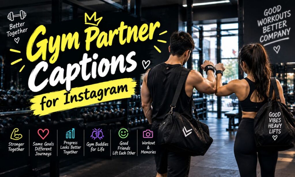 Gym Partner Captions for Instagram