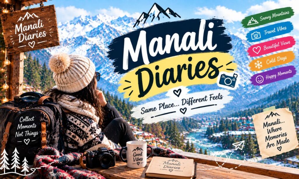 Manali Diaries Caption