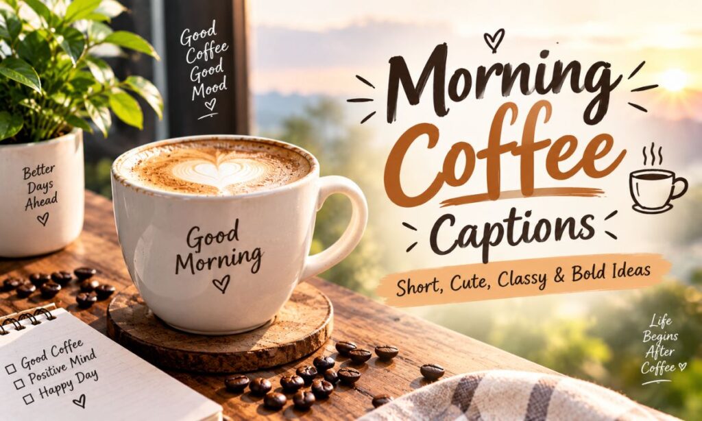 Morning Coffee Captions