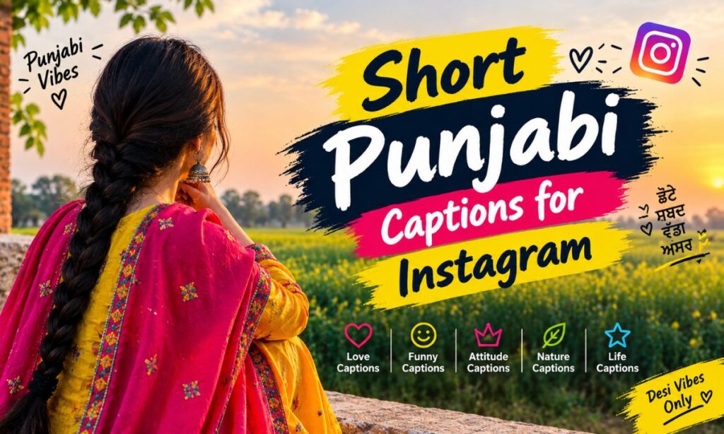 Short Punjabi Captions for Instagram