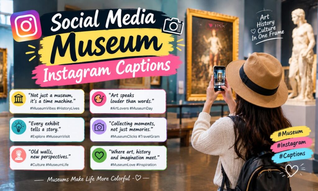 Social Media Museum Instagram Captions